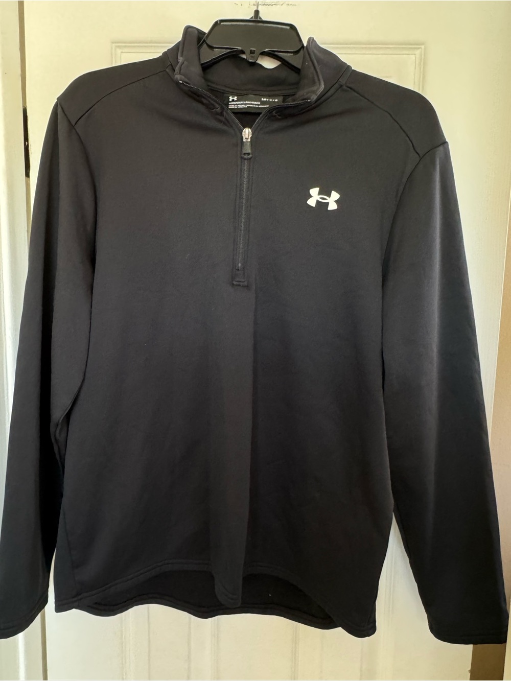 Under Armour Men's Black Half-Zip Performance Pullover